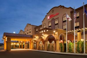 a rendering of the front of the hotel at Hilton Garden Inn Lompoc, Ca in Lompoc