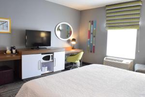 Kuchyň nebo kuchyňský kout v ubytování Hampton Inn Hamburg + 16 fotografií