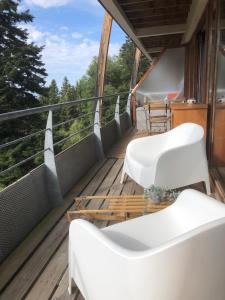 Balkón nebo terasa v ubytování Appartement 2 chambres vue exceptionnelle
