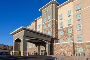 a rendering of the front of the hotel at Homewood Suites By Hilton Broomfield Boulder in Broomfield