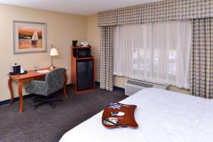 Postel nebo postele na pokoji v ubytování Hampton Inn Evanston