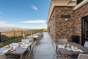 Balkón nebo terasa v ubytování Hampton Inn Lewiston, ID