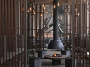 Radisson Blu Hotel, Leeds City Centre的休息区
