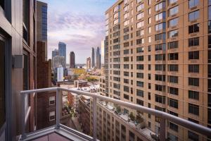 Nespecifikovaný výhled na destinaci New York nebo výhled na město při pohledu z hotelu