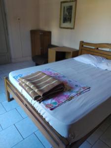Een bed of bedden in een kamer bij Isla Francia