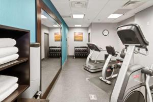 Fitness centrum a/nebo fitness zařízení v ubytování Hampton Inn Kingsland