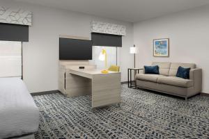TV a/nebo společenská místnost v ubytování Hampton Inn Duncan