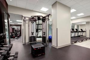 Fitness centrum a/nebo fitness zařízení v ubytování DoubleTree by Hilton Toronto Downtown