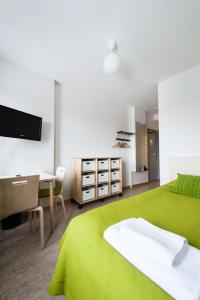 Cama o camas de una habitación en Töölö Towers