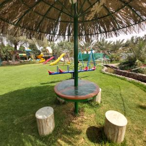 Zona de juegos infantil en Al Maha Farm
