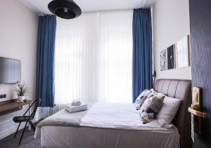 Postel nebo postele na pokoji v ubytování Hotel Hötorget