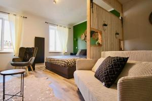Posezení v ubytování Appartement cosy hyper centre