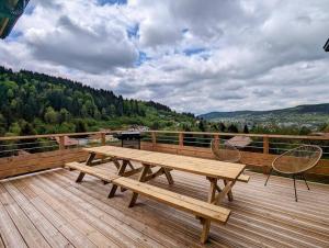 Naturlandschaft in der Nähe des Chalets