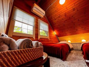 那須高原山小屋休息區