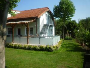 Vonkajšia záhrada v ubytovaní Gartenpension Prosl