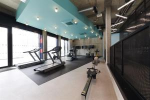 Γυμναστήριο ή/και όργανα γυμναστικής στο Modern Single en-suite bedrooms in 5 bedroom Apartments, Dublin City Centre - Dorset Point
