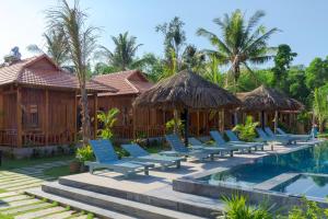 Bazén v ubytování Phu Quoc Island Lodge nebo v jeho okolí