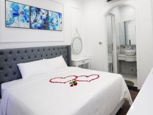 Ein Badezimmer in der Unterkunft Amy Hotel & Apart' Hue