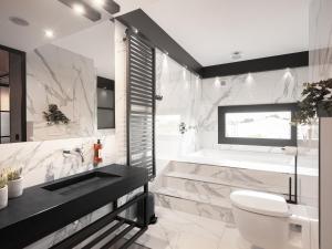 Kúpeľňa v ubytovaní Art Suites Boutique Hotel - Krakow Center