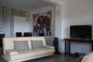 TV a/nebo společenská místnost v ubytování Apartment Isabel