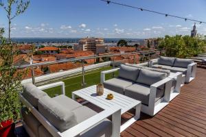 Posezení v ubytování Best Western Arcachon Le Port