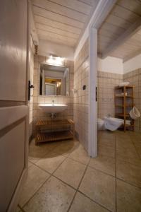 Koupelna v ubytování B&B Lo Tatà