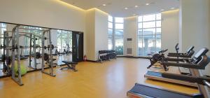 The fitness centre and/or fitness facilities at Casa de Vacaciones