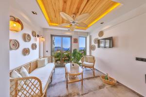 Posezení v ubytování Aphrodite Hotel Kaş
