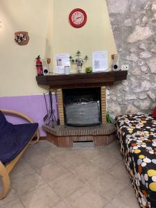 Χώρος καθιστικού στο LA CASA DI ANNA