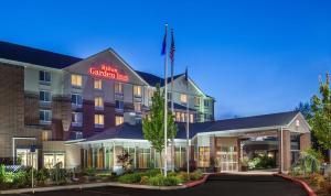 a rendering of the front of the hotel garden inn at Hilton Garden Inn Eugene/Springfield in Springfield