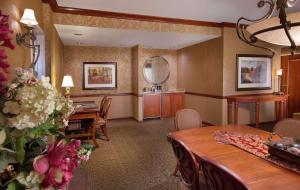 DoubleTree by Hilton Lisle Naperville的休息区