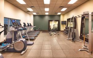 Fitness centrum a/nebo fitness zařízení v ubytování Hilton Minneapolis Bloomington