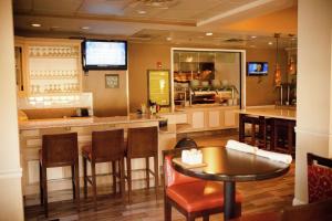 雷丁希尔顿花园酒店 酒廊或酒吧区