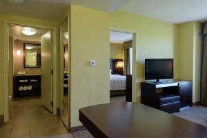 Μια τηλεόραση ή/και κέντρο ψυχαγωγίας στο Embassy Suites by Hilton Minneapolis North