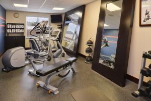 Fitness centrum a/nebo fitness zařízení v ubytování Hampton Inn Alpine