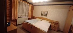 Postel nebo postele na pokoji v ubytování Ferienwohnung Rihm