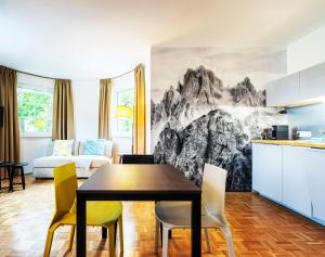Kuchyňa alebo kuchynka v ubytovaní Apartment Sonnleitner