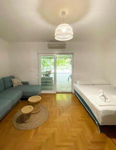 Ένα ή περισσότερα κρεβάτια σε δωμάτιο στο Apartment Dalmatino