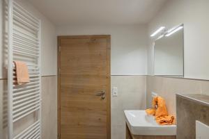 Koupelna v ubytování Bauernhof Katin + 37 fotografií