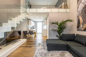 Posezení v ubytování Domo Loft