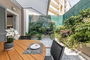 Zahrada ubytování Domo Loft