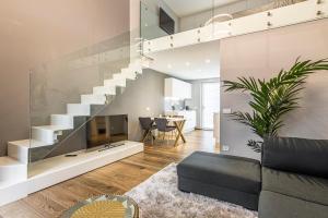Posezení v ubytování Domo Loft