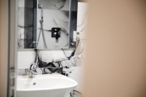 Koupelna v ubytování Guesthouse Çani