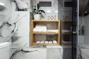 Koupelna v ubytování Guesthouse Çani