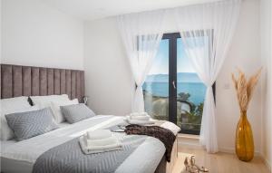Ένα ή περισσότερα κρεβάτια σε δωμάτιο στο Villa Panorama
