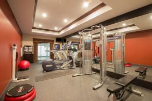 Fitness centrum a/nebo fitness zařízení v ubytování Hampton Inn Kingston