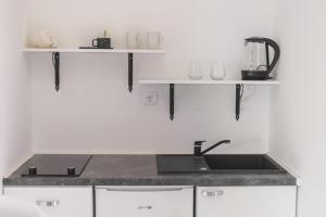Кухня или мини-кухня в Šibenik Style Suites
