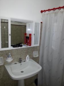 Ένα μπάνιο στο Casa Vacanze Torre Lapillo