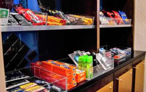 a toy store with toy items on a counter at Hampton Inn & Suites Richmond Glenside in Richmond