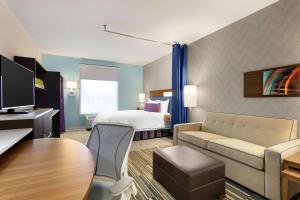 TV a/nebo společenská místnost v ubytování Home2 Suites by Hilton Middletown